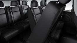 Mercedes Vito III Tourer Pro 114 CDI (2014) - tylna kanapa złożona, widok z boku