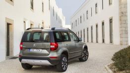 Skoda Yeti Facelifting Outdoor Laurin & Klement (2014) - widok z tyłu