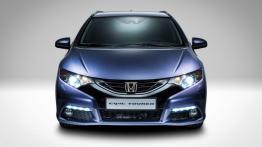 Honda Civic IX Tourer (2014) - przód - reflektory włączone