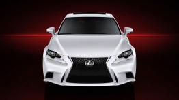 Lexus IS III 350 F-Sport (2014) - przód - reflektory wyłączone