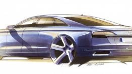 Audi A8 4.2 TDI clean diesel quattro Facelifting (2014) - szkic auta