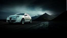Alfa Romeo MiTo Facelifting (2014) - przód - reflektory włączone