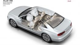 Audi A8 4.2 TDI clean diesel quattro Facelifting (2014) - schemat konstrukcyjny auta