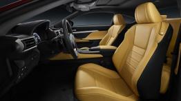 Lexus RC (2014) - widok ogólny wnętrza z przodu