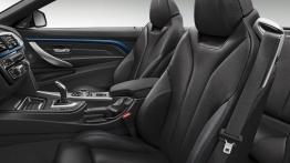 BMW serii 4 Cabriolet (2014) - widok ogólny wnętrza z przodu