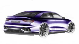 Audi A3 clubsport quattro concept (2014) - szkic auta