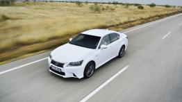 Lexus GS IV 300h F-Sport (2014) - widok z góry