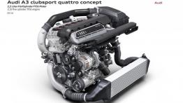 Audi A3 clubsport quattro concept (2014) - silnik solo