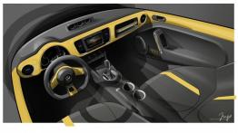 Volkswagen Beetle Dune Concept (2014) - szkic wnętrza