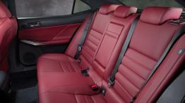 Lexus IS III 350 F-Sport (2014) - tylna kanapa