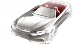 BMW serii 4 Cabriolet (2014) - szkic auta