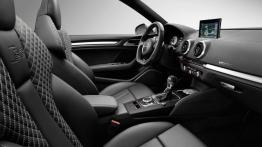 Audi S3 III Cabriolet (2014) - widok ogólny wnętrza z przodu