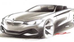 BMW serii 4 Cabriolet (2014) - szkic auta