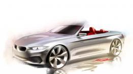 BMW serii 4 Cabriolet (2014) - szkic auta