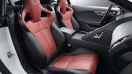 Jaguar F-Type R Coupe (2014) - fotel pasażera, widok z przodu