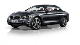 BMW serii 4 Cabriolet (2014) - przód - reflektory wyłączone