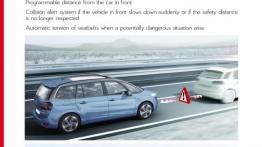 Citroen Grand C4 Picasso II (2014) - szkice - schematy - inne ujęcie