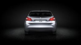 Peugeot 308 II (2014) - tył - reflektory włączone