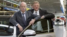 Mercedes klasy S W222 (2014) - taśma produkcyjna