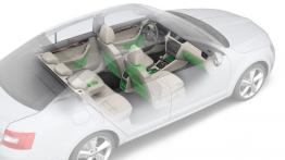 Skoda Octavia III - szkic wnętrza