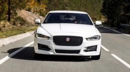 Jaguar XE 2.0d R-Sport Polaris White (2015) - widok z przodu