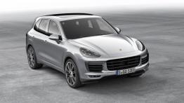 Porsche Cayenne Turbo Facelifting (2015) - przód - reflektory wyłączone