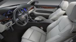 Cadillac ATS Coupe (2015) - widok ogólny wnętrza z przodu