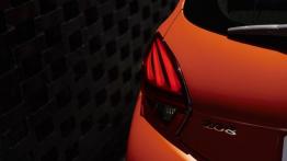 Peugeot 208 Hatchback 5d Facelifting (2015) - lewy tylny reflektor - włączony