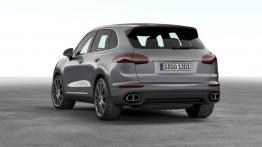 Porsche Cayenne Turbo Facelifting (2015) - tył - reflektory wyłączone