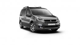 Peugeot Partner II Tepee Facelifting (2015) - przód - światła do jazdy dziennej włączone
