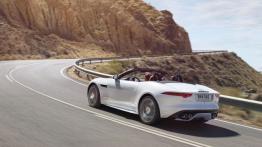 Jaguar F-Type AWD R Roadster Glacier White (2015) - widok z tyłu