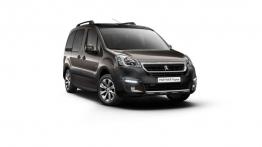Peugeot Partner II Tepee Facelifting (2015) - przód - światła do jazdy dziennej włączone