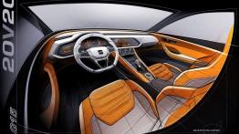 Seat 20V20 Concept (2015) - szkic wnętrza