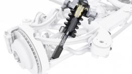 Porsche Cayenne S Diesel Facelifting (2015) - przekrój kolumny zawieszenia