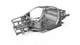 Honda NSX II (2015) - schemat konstrukcyjny auta