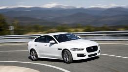 Jaguar XE 2.0d R-Sport Polaris White (2015) - prawy bok