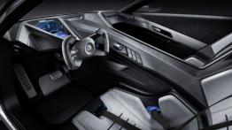 Volkswagen Golf GTE Sport Concept (2015) - widok ogólny wnętrza z przodu