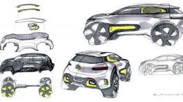 Citroen Aircross Concept (2015) - szkic auta