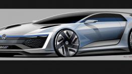 Volkswagen Golf GTE Sport Concept (2015) - szkic auta