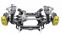 Porsche Cayenne Turbo Facelifting (2015) - zawieszenie przednie z systemem PCCB