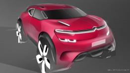 Citroen Aircross Concept (2015) - szkic auta