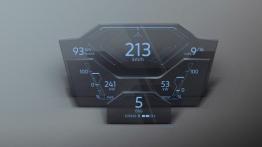 Volkswagen Golf GTE Sport Concept (2015) - szkic wnętrza