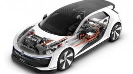 Volkswagen Golf GTE Sport Concept (2015) - schemat konstrukcyjny auta