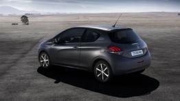 Peugeot 208 Hatchback 3d Facelifting THP Ice Silver (2015) - widok z tyłu