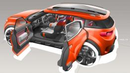 Citroen Aircross Concept (2015) - szkic auta
