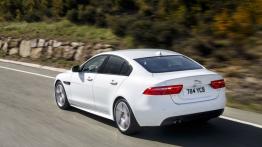 Jaguar XE 2.0d R-Sport Polaris White (2015) - widok z tyłu