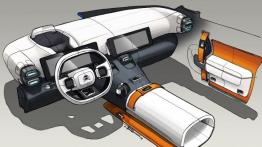 Citroen Aircross Concept (2015) - szkic wnętrza