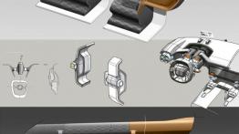 Citroen Aircross Concept (2015) - szkic wnętrza