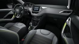 Peugeot 208 Hatchback 3d Facelifting THP Ice Silver (2015) - pełny panel przedni