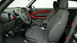 Mini Paceman John Cooper Works (2015) - widok ogólny wnętrza z przodu